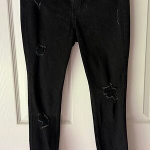 Hollister Black High-Rise Skinny Jeans
